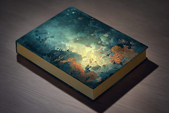 create a professional book cover