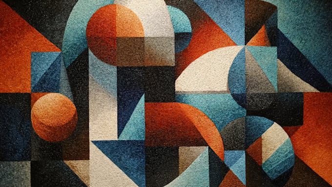 draw cubism, surrealism and abstract styles