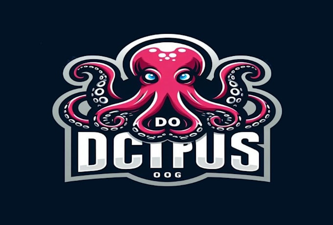 do modern octopus logo design