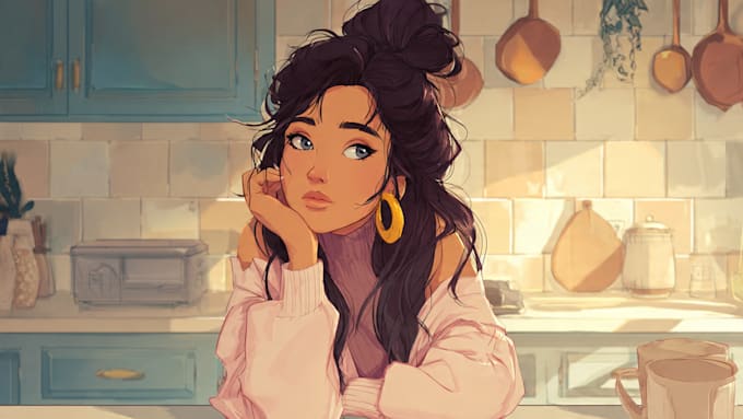 draw art commission digitally in my style