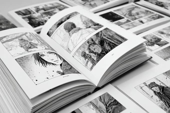 draw a manga or comics page