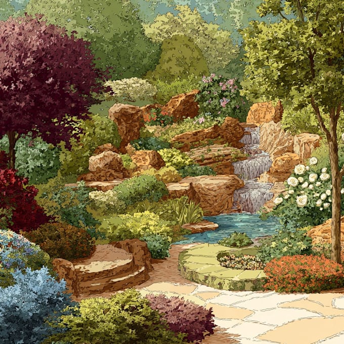 design and render your landscape design