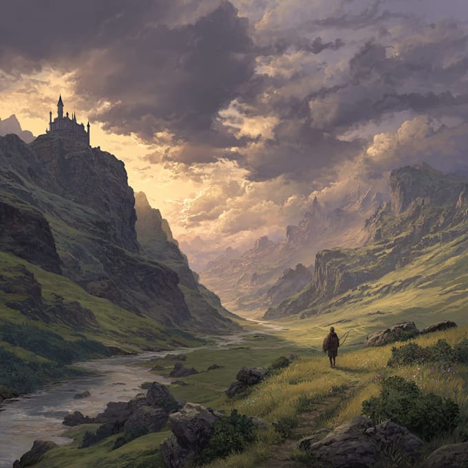 illustrate cityscape, architecture, landscape for you