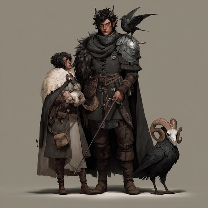 dnd character art and dnd character art