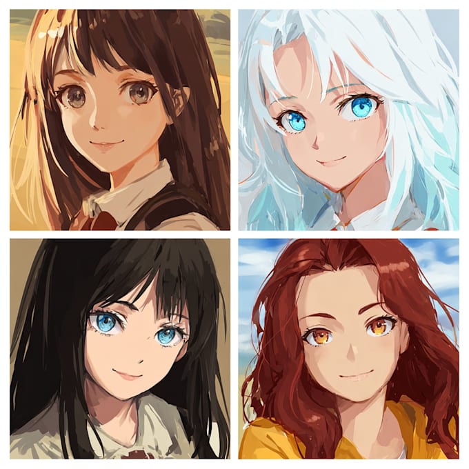 create a anime character