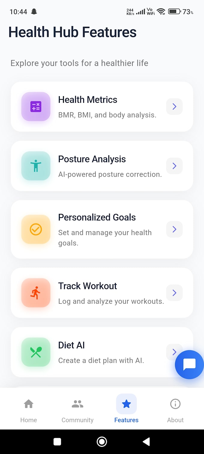 develop a professional android app