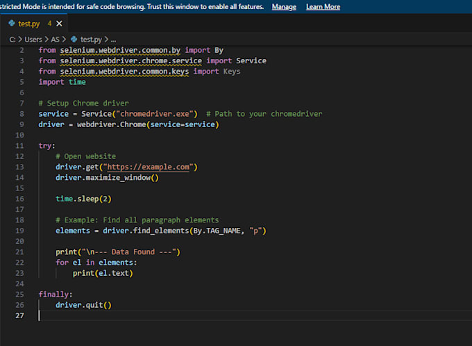 write python scripts for automation and custom projects