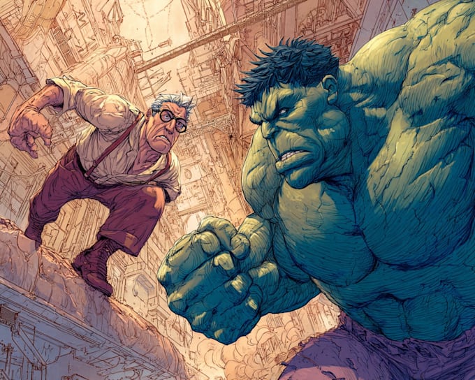 draw a cover for your book, comic or personal illustration
