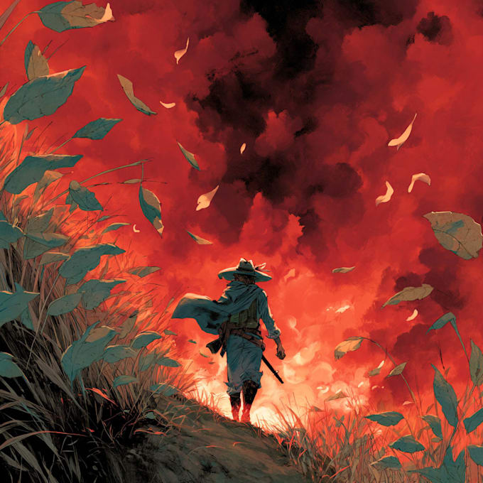 do comic book illustration, comic graphic novel
