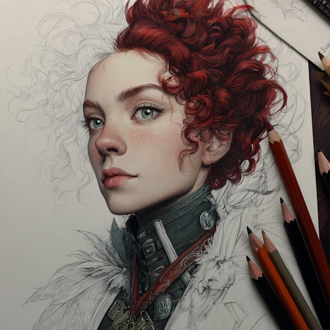draw your fantasy character