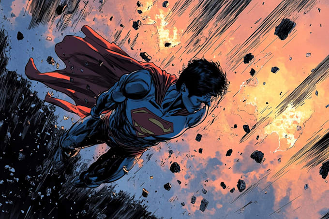 draw superhero comic book,superhero and comic book