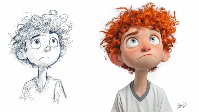 draw you a cartoon character