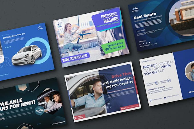 design a professional postcard and an edm postcard