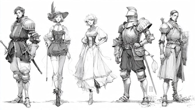 make your character sketch