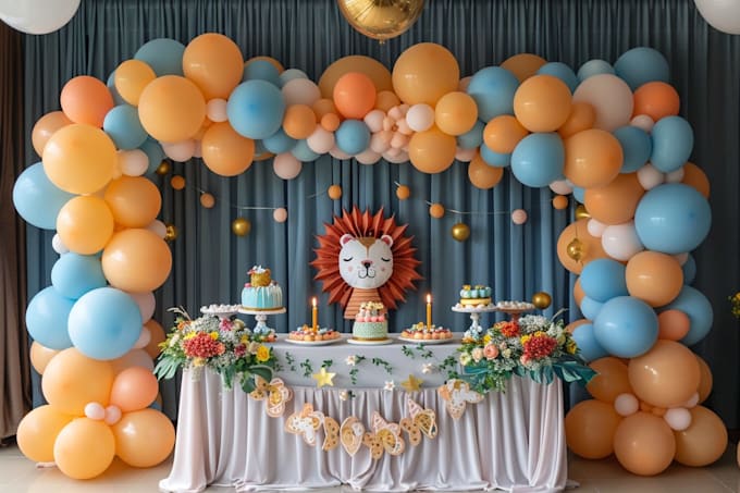design custom birthday decoration package