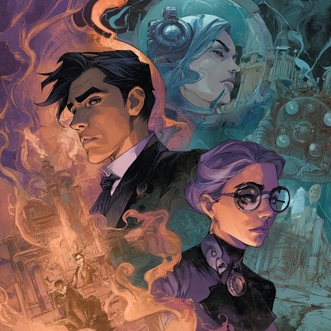 professionally color your comic, webtoon, or cover art