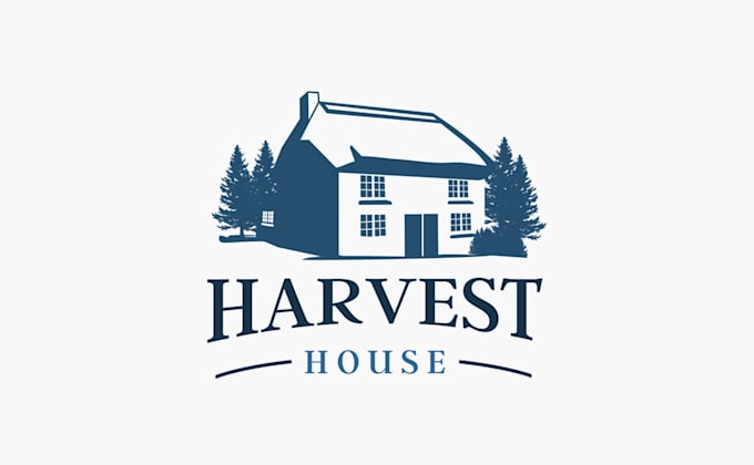 do modern creative farm, farming, harvest logo