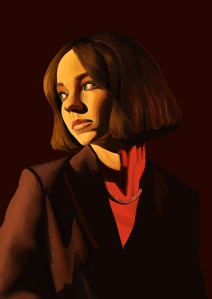 digital portraits with beautiful renders