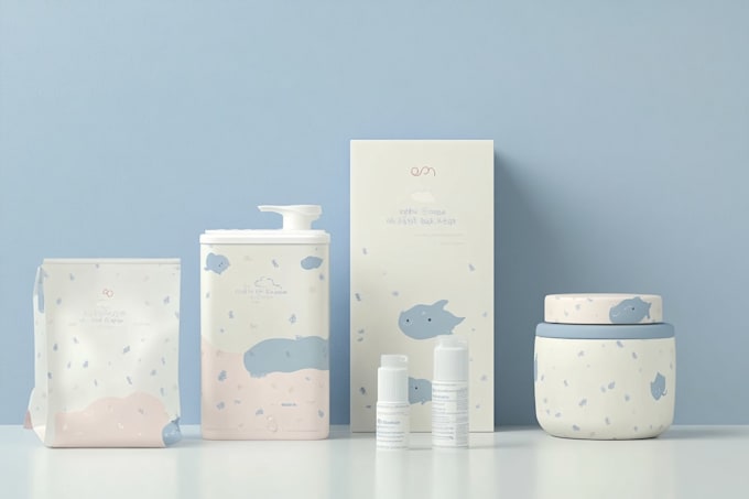 design modern product packaging and custom box design