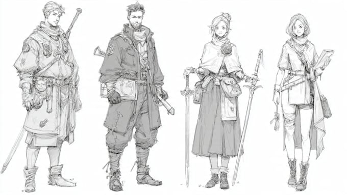 make your character sketch