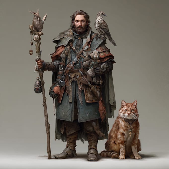 dnd character art and dnd character art