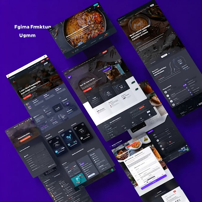 design a UI UX design, mobile app using figma UI UX designer