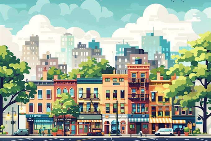 design flat vector illustrations