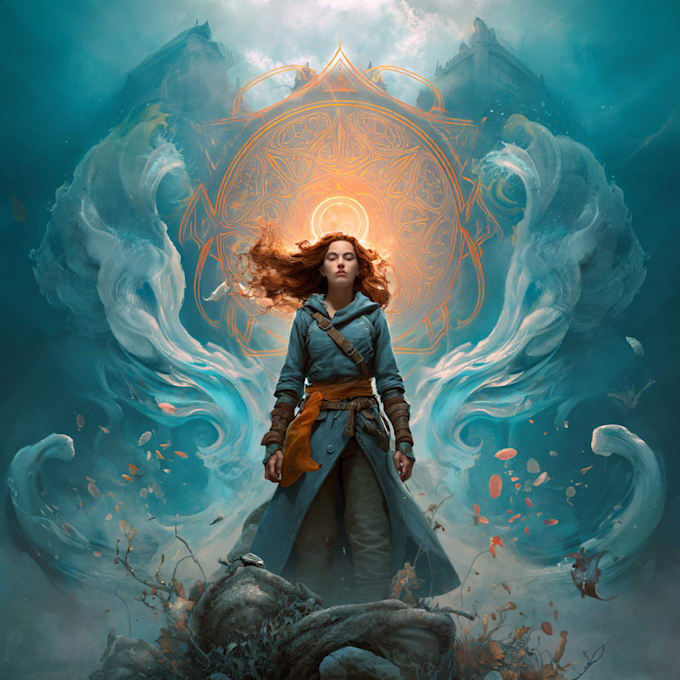 do fantasy book cover design, thriller book cover