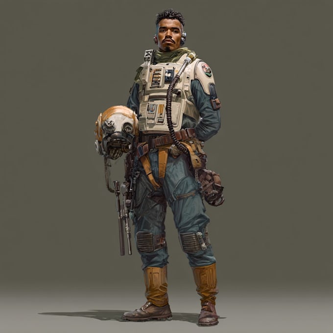 design your sci fi and star wars character