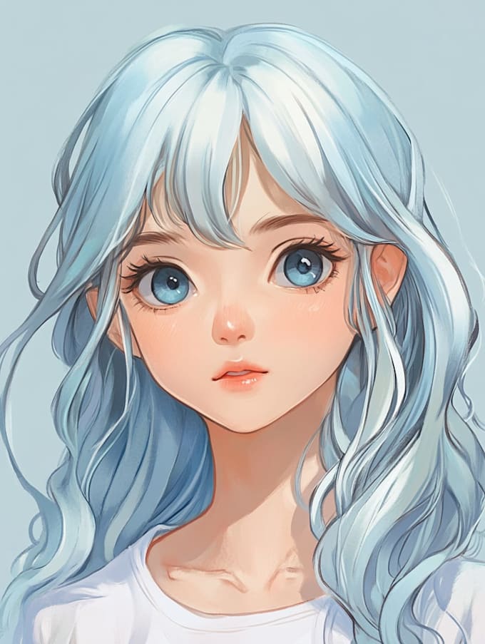 any character in anime style