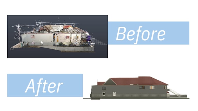 convert point cloud or laser scan to bim in revit