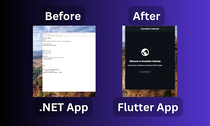migrate your legacy app or website to flutter with a scalable backend