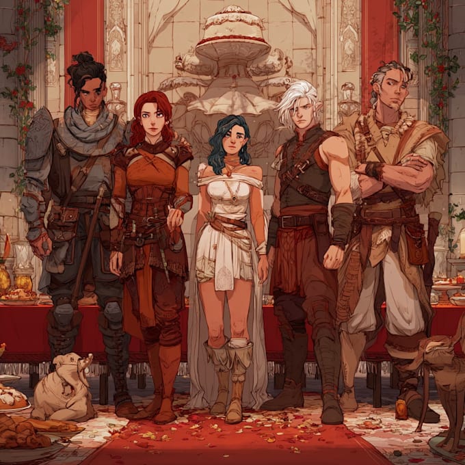 design an your dnd party