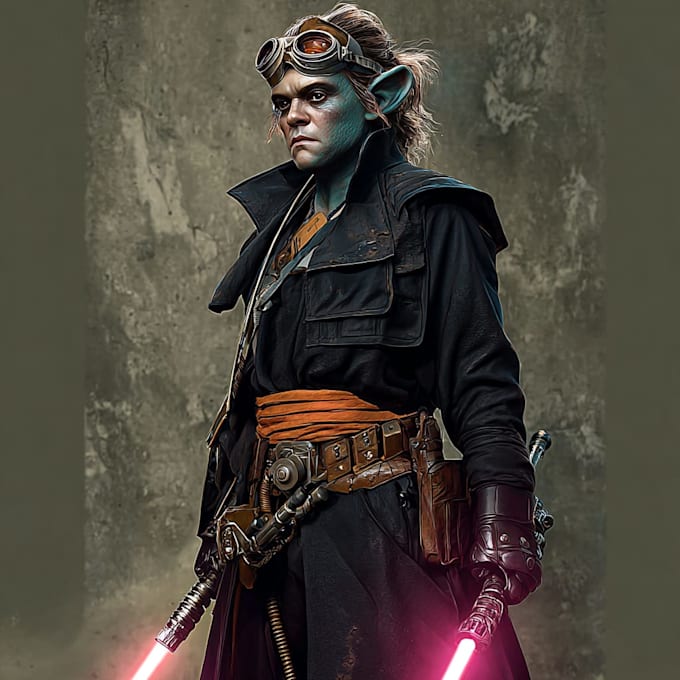 design your sci fi and star wars character