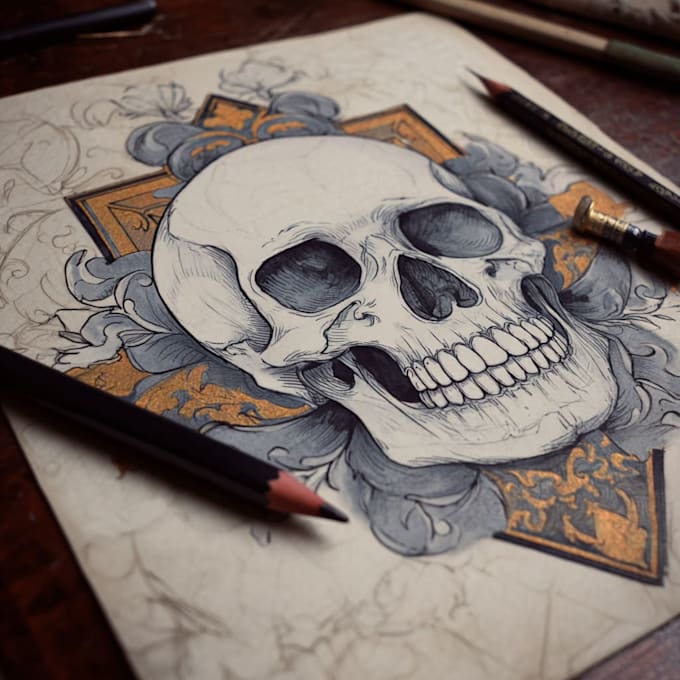 draw a unique tattoo design for you