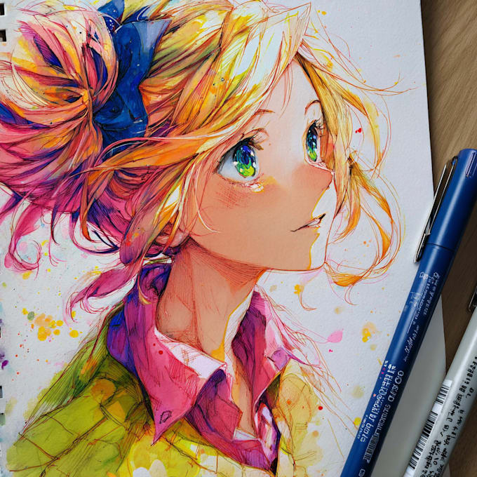 draw anime and manga illustrations