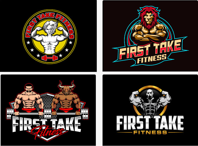 design a unique fitness logo