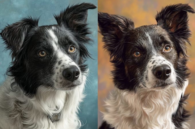 create a custom disney inspired pet portrait