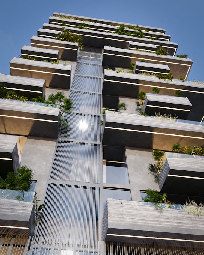 create conceptual architectural design and visualization