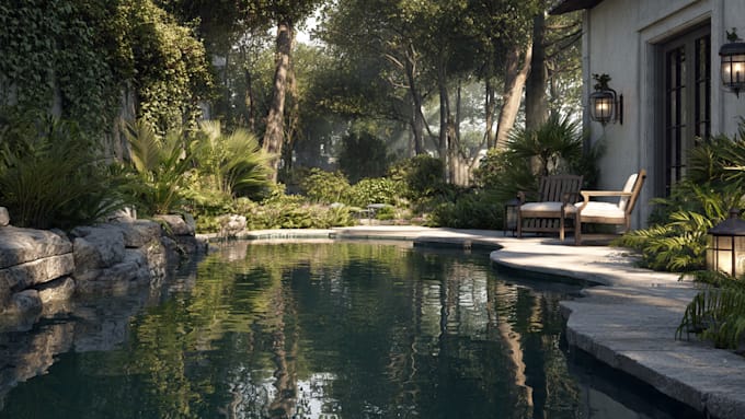 do landscape design and realistic renderings