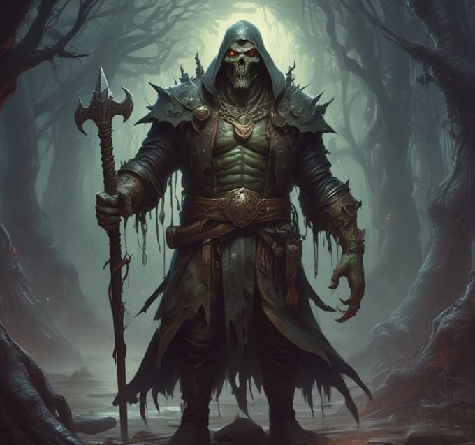 Ghore Draw Draw detailed dark art and horror illustration by Salvatorardn | Fiverr