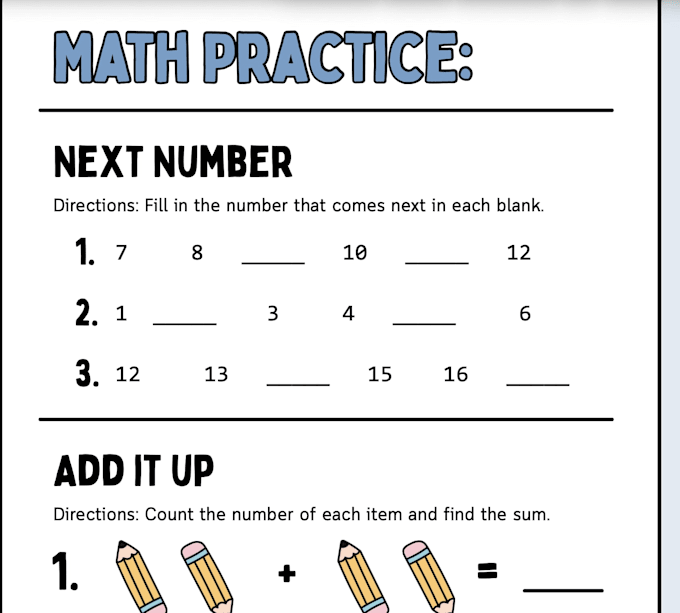 create engaging educational activity worksheets
