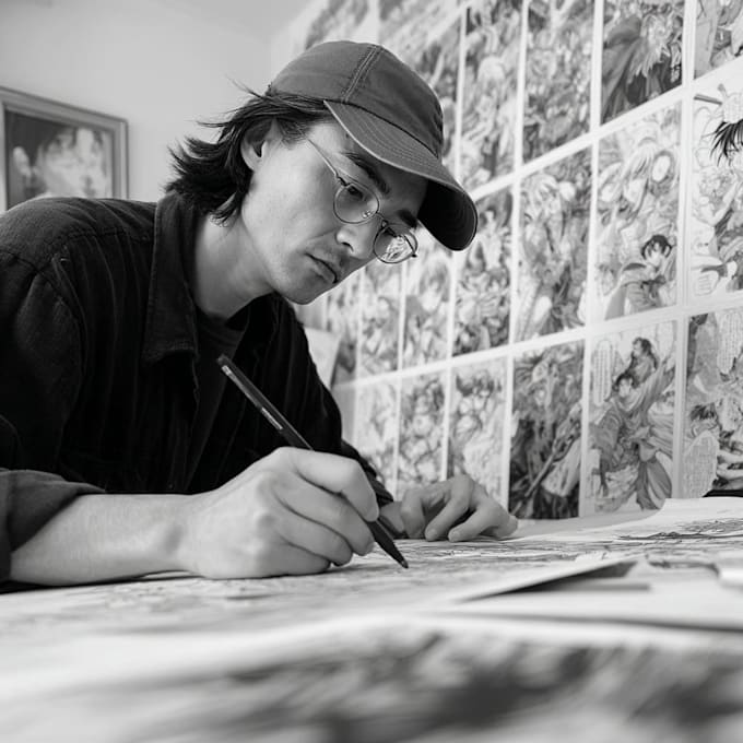 draw anime manga illustration