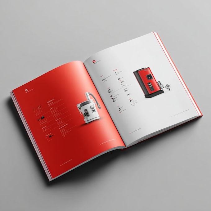 design product catalog, brochure, or lookbook