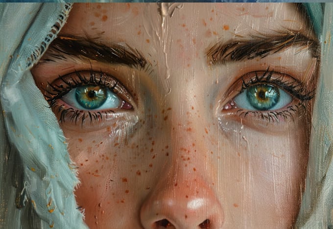 draw digital oil painting