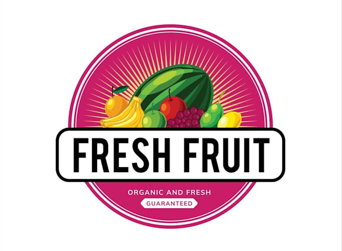 design a fresh vegetable logo for your organic brand