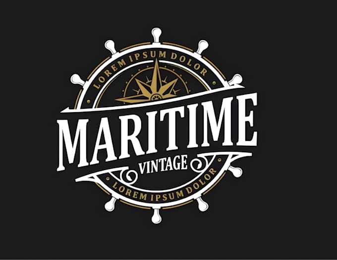 create a high quality nautical logo design within 24 hours
