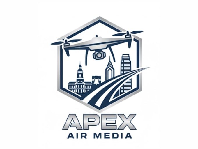 create a modern drone logo design