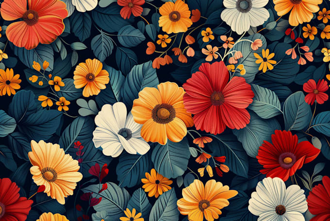 seamless pattern, pattern design, textile design