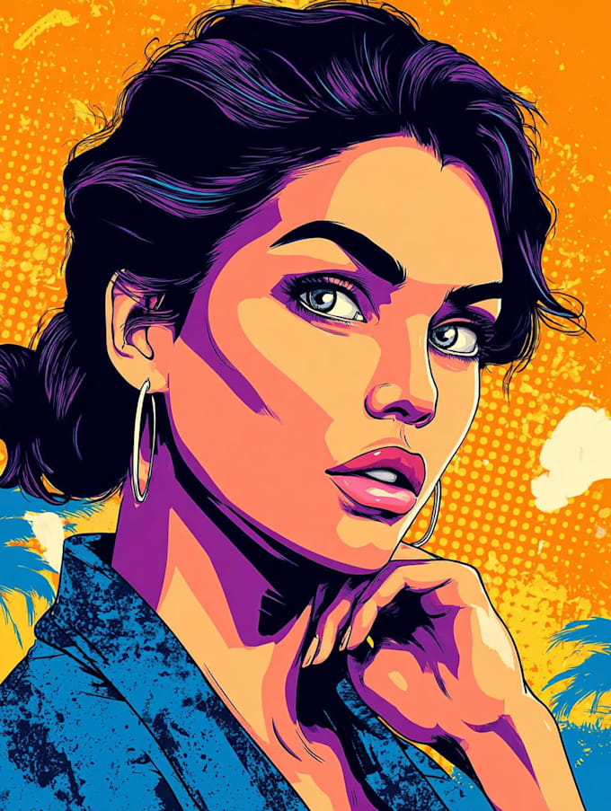 make  a pop art design
